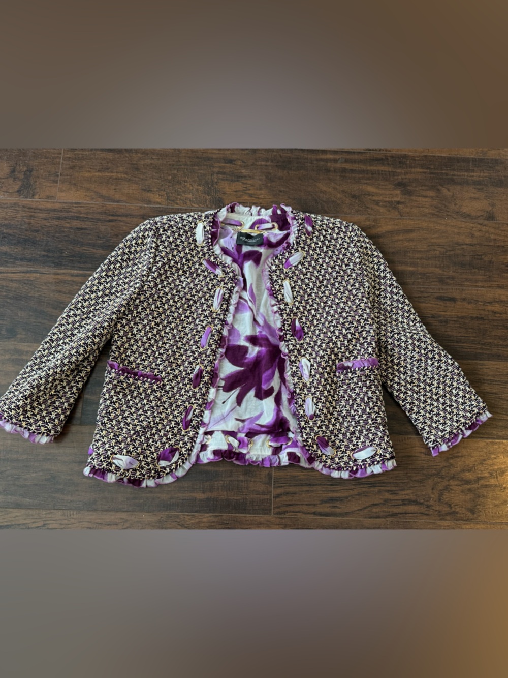 St. John Couture Tweed Blazer